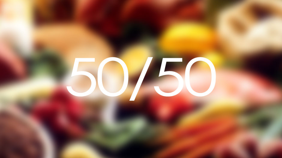 Dieta 50/50
